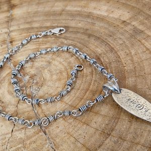 Women's Necklace & Surfboard Pendant (16 inches)